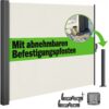 Seitenmarkise Nosara Creme 160x300cm ausziehbar – Bild 2