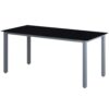 Gartentisch Bern Silber Alu 190x90x75cm
