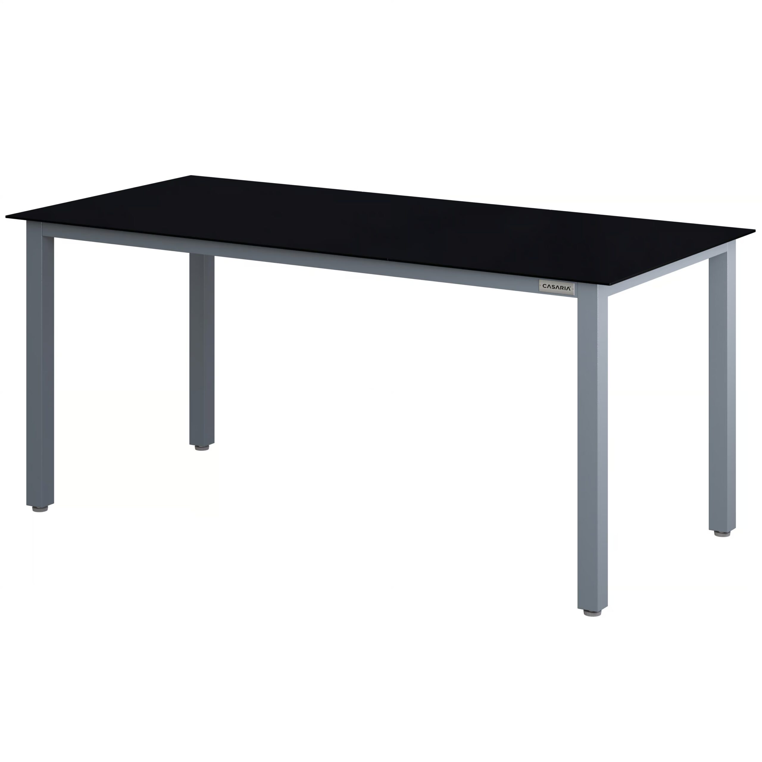 Gartentisch Bern Silber Alu 190x90x75cm
