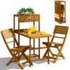 Garten-Sitzgruppe 3-tlg Akazienholz FSC®-zertifiziert klappbar Garten-Sitzgruppe 3-tlg Akazienholz FSC®-zertifiziert klappbar