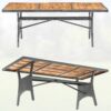 Garten-Sitzgruppe 5-tlg Akazienholz FSC®-zertifiziert – Bild 2