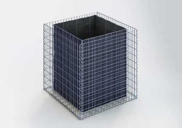 Hochbeet eckig 100 cm x 100 cm x 100 cm (L x H x T), Maschenweite 5 x 10 cm, Wandstärke 10 cm