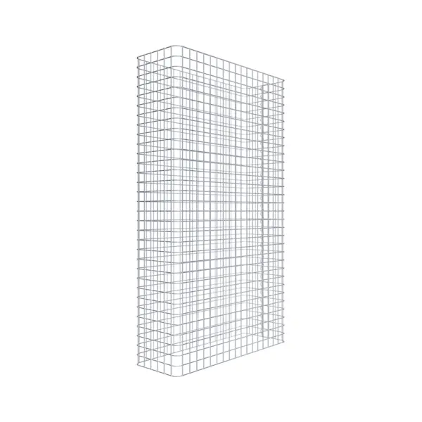 Gabionenzaun Länge 92 cm, Höhe 160 cm, Tiefe 32 cm, Maschenweite 5 x 5 cm Gabionenzaun Länge 92 cm, Höhe 160 cm, Tiefe 32 cm, Maschenweite 5 x 5 cm