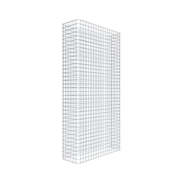 Gabionenzaun Länge 92 cm, Höhe 180 cm, Tiefe 32 cm, Maschenweite 5 x 5 cm Gabionenzaun Länge 92 cm, Höhe 180 cm, Tiefe 32 cm, Maschenweite 5 x 5 cm