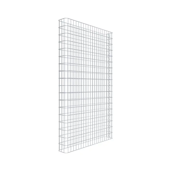Gabionenzaun Länge 107 cm, Höhe 180 cm, Tiefe 17 cm, Maschenweite 5 x 10 cm Gabionenzaun Länge 107 cm, Höhe 180 cm, Tiefe 17 cm, Maschenweite 5 x 10 cm