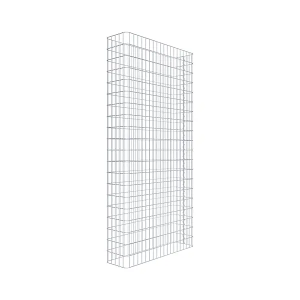 Gabionenzaun Länge 97 cm, Höhe 200 cm, Tiefe 27 cm, Maschenweite 5 x 10 cm Gabionenzaun Länge 97 cm, Höhe 200 cm, Tiefe 27 cm, Maschenweite 5 x 10 cm