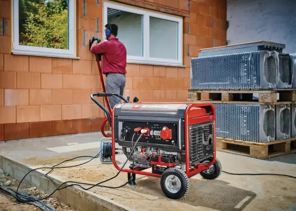 Einhell Stromerzeuger TC-PG 65/E5, 3600 W, 230/400 V, Benzin – Bild 5