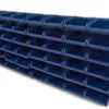 Raaco 181204 Stapelboxen + Wandregal 48-teiliges Set , Sichtlagerkästen - Stahl - 1040 x 440 mm – Bild 2