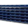 Raaco 181204 Stapelboxen + Wandregal 48-teiliges Set , Sichtlagerkästen - Stahl - 1040 x 440 mm – Bild 3