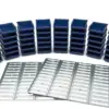 Raaco 181204 Stapelboxen + Wandregal 48-teiliges Set , Sichtlagerkästen - Stahl - 1040 x 440 mm – Bild 4