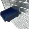 Raaco 181204 Stapelboxen + Wandregal 48-teiliges Set , Sichtlagerkästen - Stahl - 1040 x 440 mm – Bild 5