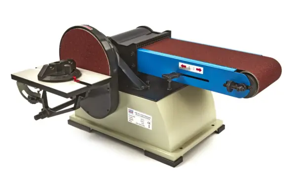 HBM 150 x 1220 Professionelle Band- und Tellerschleifmaschine – Bild 2