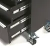 HBM Werkzeugwagen mit Holzplatte, mobile Werkbank - 182 cm - schwarz – Bild 4 HBM Werkzeugwagen mit Holzplatte, mobile Werkbank - 182 cm - schwarz – Bild 4