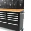 HBM Werkzeugwagen, Holzwerkbank mit Rückwand 215 cm – Bild 2
