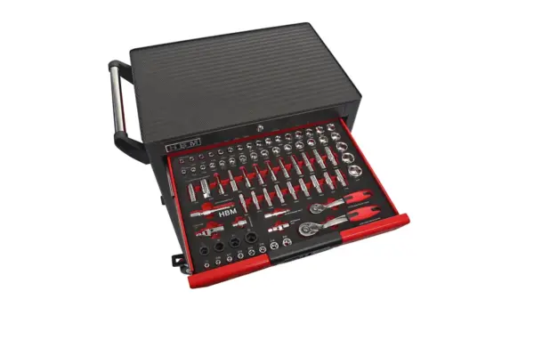 HBM professioneller Deluxe-Werkzeugwagen, 283-teilig – Bild 5 HBM professioneller Deluxe-Werkzeugwagen, 283-teilig – Bild 5