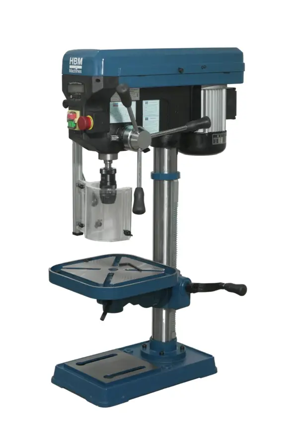 HBM 25 mm Profi-Säulenbohrmaschine mit digitaler Tiefenanzeige
