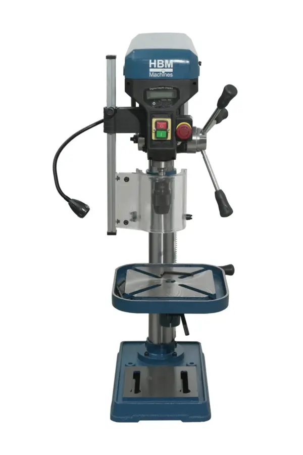 HBM 25 mm Profi-Säulenbohrmaschine mit digitaler Tiefenanzeige – Bild 2