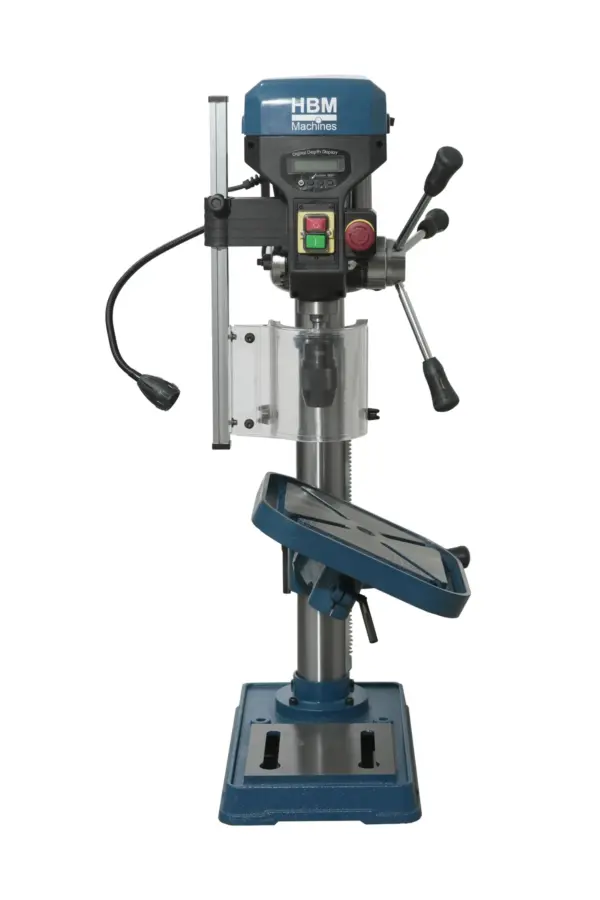 HBM 25 mm Profi-Säulenbohrmaschine mit digitaler Tiefenanzeige – Bild 4