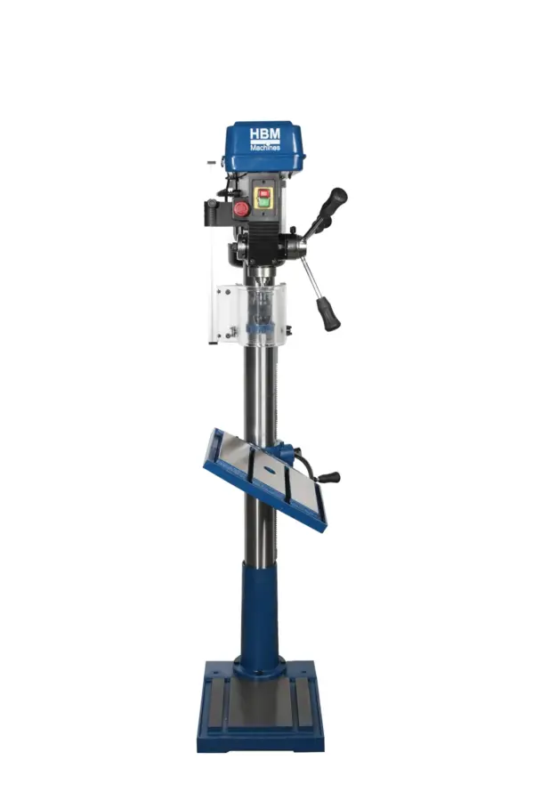 HBM 32 mm Profi-Säulenbohrmaschine Standmodell - 400 Volt – Bild 3