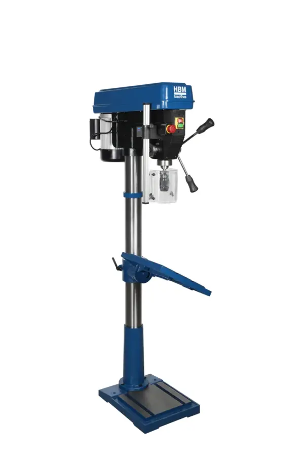 HBM 32 mm Profi-Säulenbohrmaschine Standmodell - 400 Volt – Bild 4