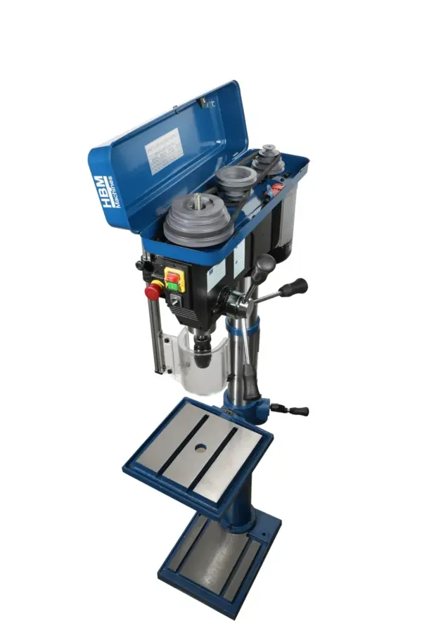 HBM 32 mm Profi-Säulenbohrmaschine Standmodell - 400 Volt – Bild 5