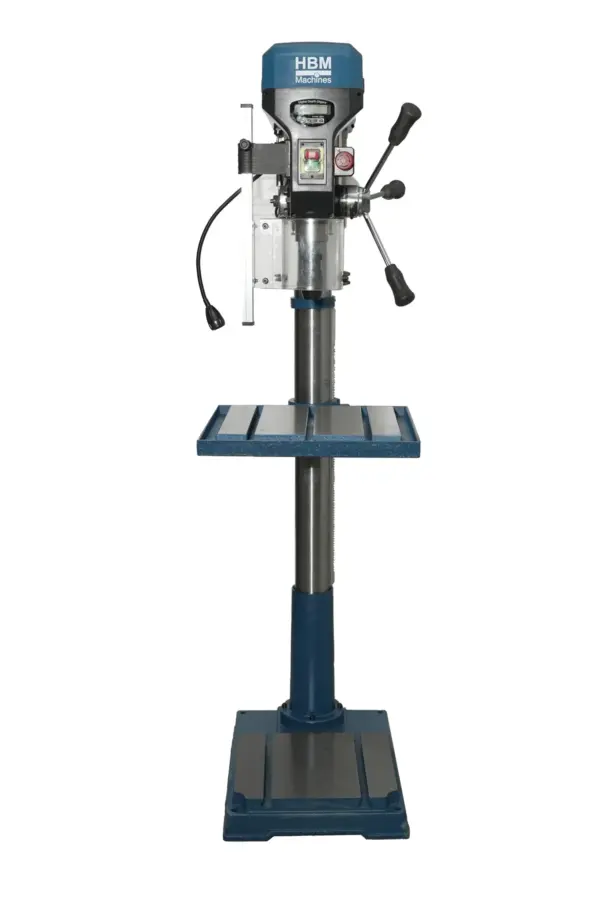 HBM 32 mm Säulenbohrmaschine Standmodell mit Digitalanzeige 230 Volt – Bild 2