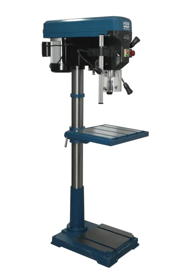 HBM 32 mm Säulenbohrmaschine Standmodell mit Digitalanzeige 230 Volt – Bild 3