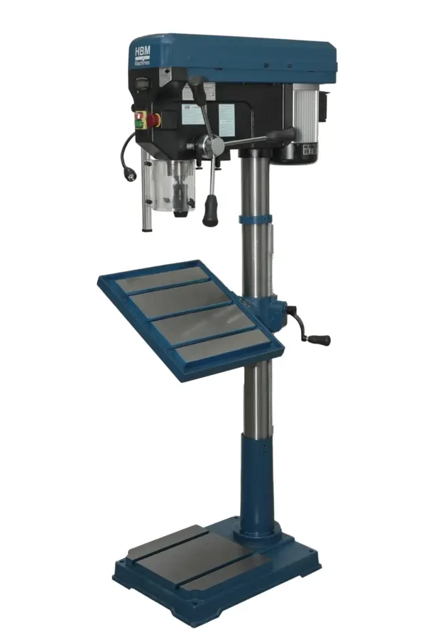 HBM 32 mm Säulenbohrmaschine Standmodell mit Digitalanzeige 230 Volt – Bild 4