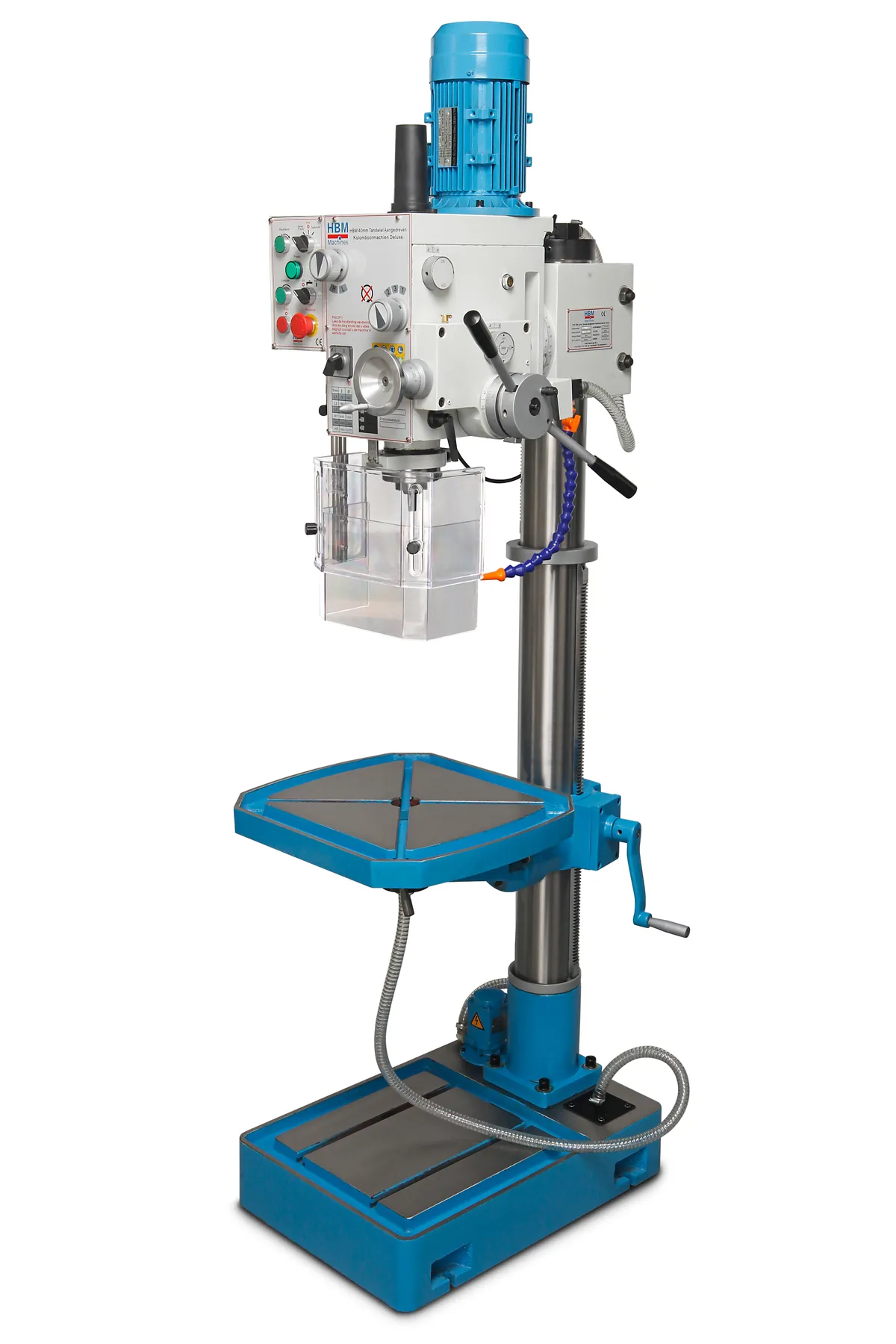 HBM zahnradangetriebene Säulenbohrmaschine deluxe 40 mm, 400 Volt