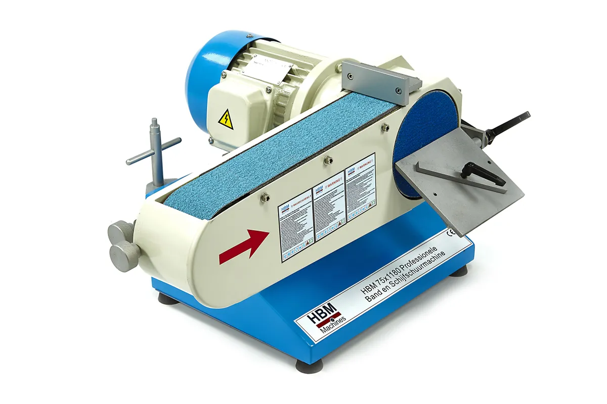 HBM 75 x 1180 Profi-Schleifer und -Tellerschleifer