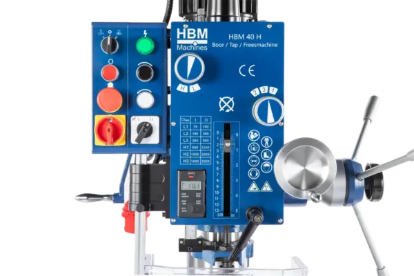 HBM 40 H Bohr-, Gewindebohr- und Fräsmaschine – Bild 6