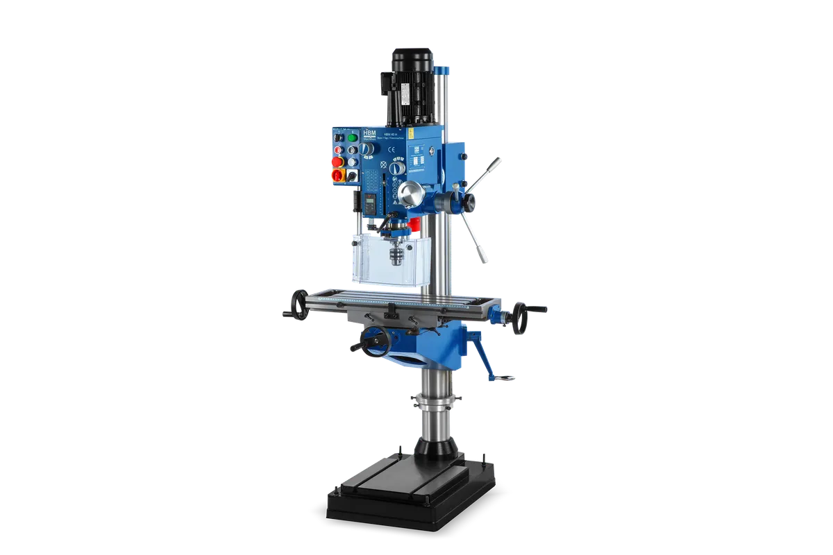 HBM 40 H Bohr-, Gewindebohr- und Fräsmaschine