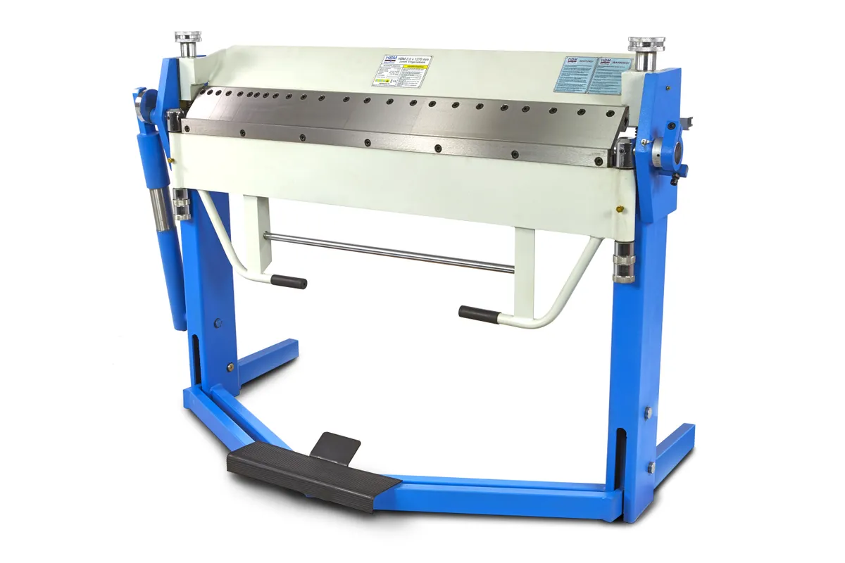HBM 2 x 1270 Jumbo-Fingerheftungsmaschine