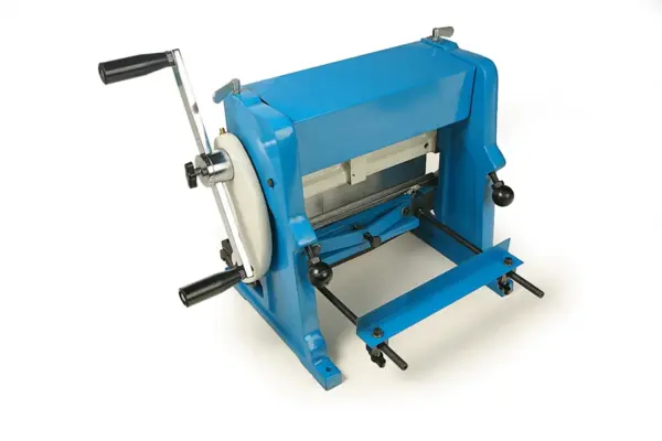 HBM 305 mm Blechbearbeitungsmaschine, Maschine zum Schneiden, Biegen, Rundbiegen / Walzen von Blechen – Bild 5