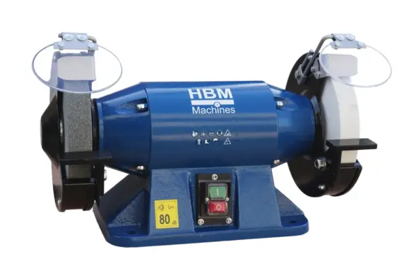 HBM 200 mm Profi-Doppelschleifmaschine – Bild 2