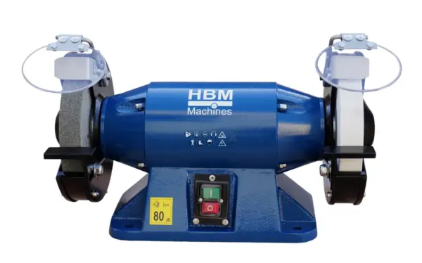 HBM 200 mm Profi-Doppelschleifmaschine – Bild 3