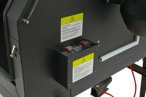 HBM SBC 1200 Strahlkabine mit Staubabsaugung - SCHWARZ – Bild 5