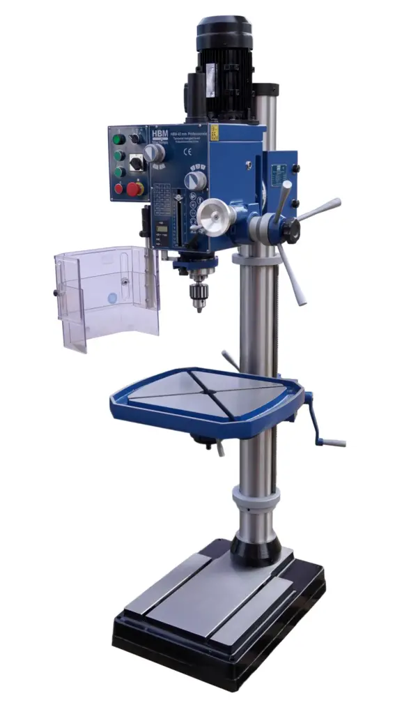 HBM 40 mm Zahnradgetriebene Säulenbohrmaschine – Bild 2