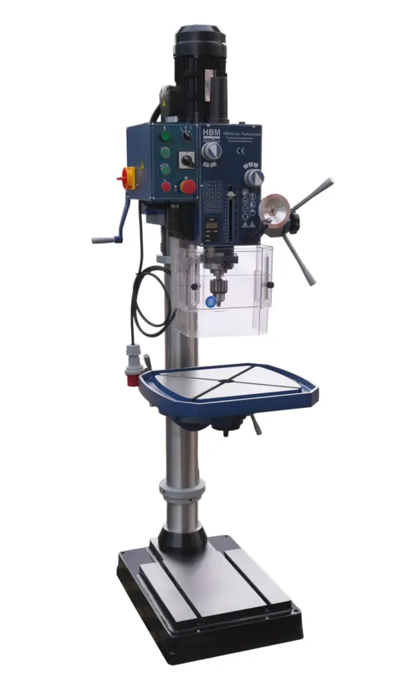 HBM 40 mm Zahnradgetriebene Säulenbohrmaschine – Bild 4