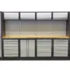 HBM Profi modulares Werkstattsystem, 16-teilig, schwarzgrau – Bild 2