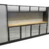 HBM Profi modulares Werkstattsystem, 16-teilig, schwarzgrau – Bild 3