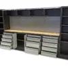 HBM Profi modulares Werkstattsystem, 16-teilig, schwarzgrau – Bild 4