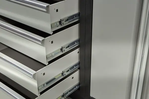 HBM Profi modulares Werkstattsystem, 16-teilig, schwarzgrau – Bild 6