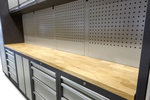 HBM Profi modulares Werkstattsystem, 16-teilig, schwarzgrau – Bild 7