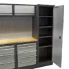 HBM Profi modulares Werkstattsystem, 16-teilig, schwarzgrau – Bild 8
