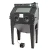 HBM SBC 350 Strahlkabine mit Absaugung CE - Mattschwarz