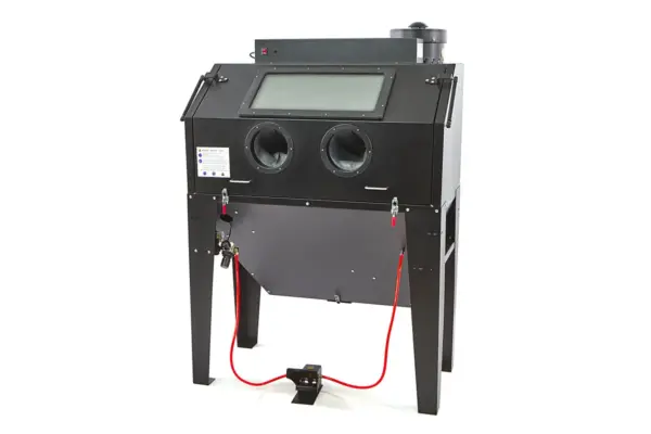 HBM Sandstrahlkabine mit Absaugung SBC 420/500 schwarz