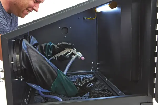 HBM SBC 220-Strahlkabine - SCHWARZ – Bild 5