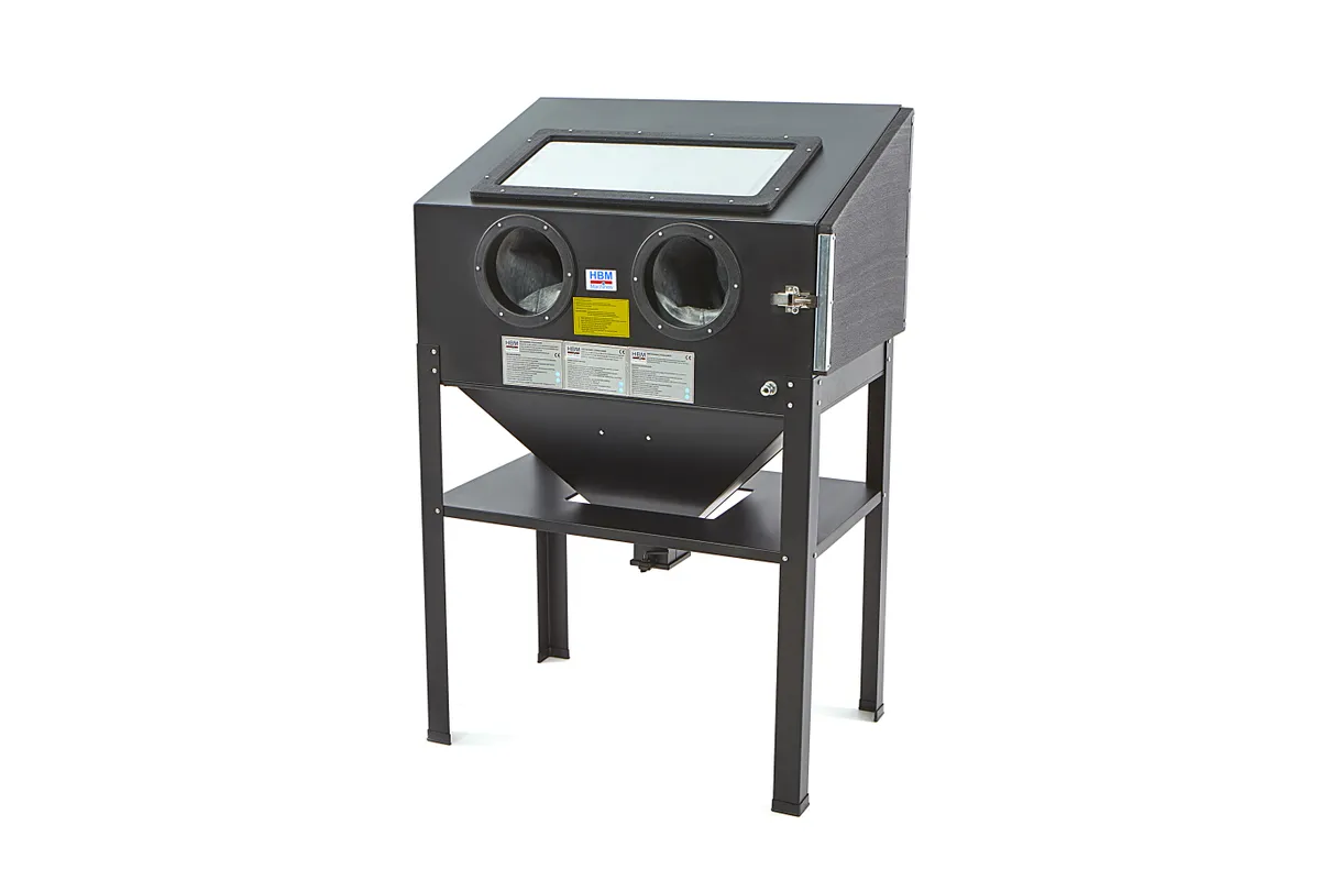 HBM SBC 220-Strahlkabine - SCHWARZ