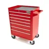 HBM Werkzeugwagen mit 7 Schubladen, 66 cm, rot – Bild 3